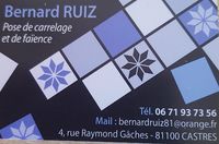 Bernard Ruiz Pose de Carrelage/faïence