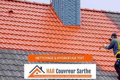 Har Couvreur Sarthe Couvreur Charpentier Étanchéité, Recherche de Fuite, Velux, Entretien, Gouttière