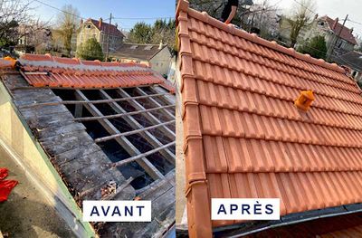 Lefebvre Couvreur-nettoyage-démoussage-réparation Toiture-ravalement Façade-trouville la Haule-corneville sur Risle-le Houlme