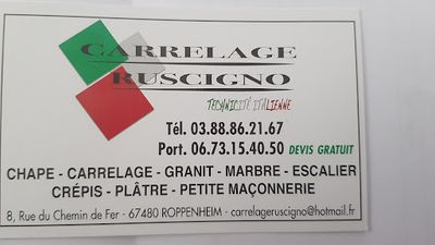 Carrelage Ruscigno - Ruscigno Giuseppe