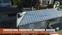 Entreprise Matray Père et Fils Sas - Couvreur Rhône : Réparation Nettoyage Toiture Couverture Zinguerie 69 Lyon Ternay