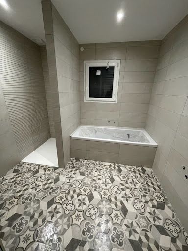 Vrv Carrelage Intérieur Extérieur, Terrasse, Terrasse sur Plot , Douches A l'Italienne, Chape, Salle de Bain Clef en Main